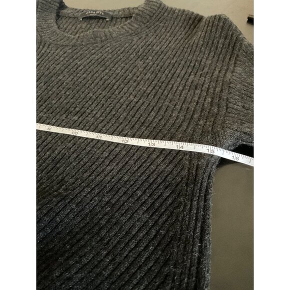 ALLSAINTS Krista Wool & Cashmere-Blend Black Sweater sz. Large - Picture 8 of 9